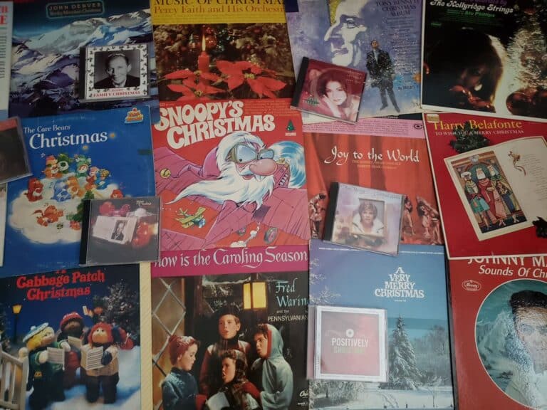 vinyl christmas albums at bonjongles